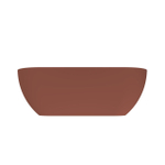 Arcqua Havana Baignoire demi-îlot - 170x80cm - terracotta mat SW1224191