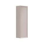 Saniclass Prime Core Hoge Kast - 120x34.5x34.5cm - 1 deur - MDF - mat cotton (beige) SW1219716