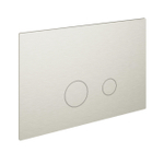 Hotbath &MORE Plaque de commande adaptée à Geberit UP320 Nickel brossé SW1246497