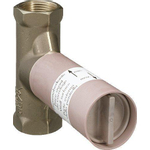 Hansgrohe Universeel Inbouwdeel - 40 l/min - voor stopkraan G1/2 keramisch - messing (goud) 0457744