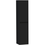Saniclass Nexxt Badkamerkast - 160x35x35cm - 2 greep - loze links/rechtsdraaiende deuren - MDF - mat zwart SW370060