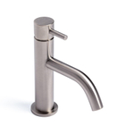 Crosswater MPRO Mike Pro Wastafelkraan - 1 Gats - 35Mm Uitloop - 12Cm - zonder Waste - geborsteld RVS SW31389