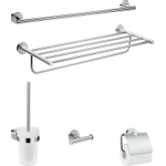 Hansgrohe Logis ensemble d'accessoires universels 5 en 1 chrome SW241775