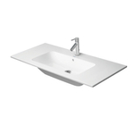Duravit ME by Starck lavabo-meuble sans trou de robinet avec trop-plein 103x49cm blanc mat SW297063
