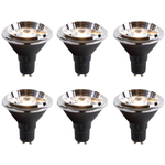 Luedd Lampe LED - lot de 6 - GU10 - 6W - 3000K - 475LM - à intensité réglable SW1211600