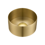 Saniclass ONE Waskom - 21x21x10 - RVS - Geborsteld messing (goud) SW1405348