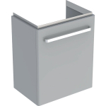 Geberit Renova Compact wastafelonderbouwkast - 1 deur - 50x60.4x36.7cm links/rechts - compact - licht grijs SW417550