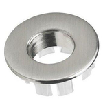 Fortifura Calvi Luxe Overloopring - 3cm - geschikt voor wastafels - PVD - geborsteld RVS SW773491