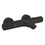 Grohe Vitalio Joy Ensemble de bain - 175cm douchette à main - 3 types de jets - mitigeur thermostatique - noir mat SW1576524