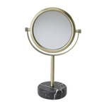 Aquanova Nero miroir grossissant – rond Ø 15 cm – grossissement 3x – Black SW542505