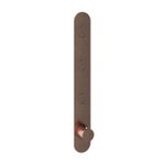 Hotbath Cobber Afbouwdeel inbouwthermostaat - met 3 pushbuttons verticale plaatsing - PVD - geborsteld koper SW229970