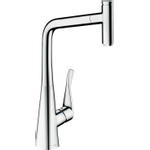 Hansgrohe Metris Select mitigeur monocommande de cuisine 320 avec bec extractible, chromé SW528975