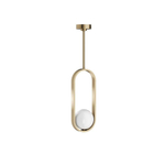 Crosswater Tranquil Hanglamp - geborsteld messing (goud) SW927981