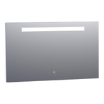 Saniclass Spiegel - 120x70cm - verlichting - aluminium SW278178