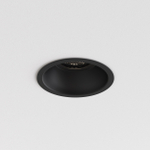 Astro Minima Slimline Round Fixed FR IBS IP65 excl. GU10 mat zwart SW680057