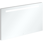 Villeroy & Boch More to see one spiegel - met geïntegreerde led verlichting - 100x60mm - inclusief bevestiging - glans zilver SW453753