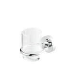 Geesa Luna porte-verre avec verre chrome 0653152