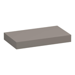 BRAUER Creek plateau supérieur suspendu - 80x50x10cm - taupe mat SW721142