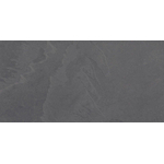 Terravito Alvella carrelage mural et de sol - 60x120cm - 10.5mm - Rectangulaire - rectifié - aspect pierre naturelle - anthracite mat SW679709