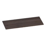 BRAUER Ocean Slim panneau de dessus - 100x46x2cm - chêne à lattes noir SW371878