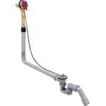 Hansgrohe Exafill e badafvoer - overloop en vulcombinatie - met waste basisgarnituur - voor speciaal bad - overig 0510319