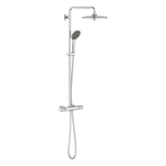 Grohe Vitalio Joy System260 Système de douche - mitigeur douche thermostatique - aquadimmer - tête de douche et douchette à 3 jets - chrome SW1126318