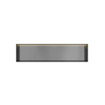 Hotbath &MORE Inbouwbox of inbouwnis - 30x120x10 - frameless + LED - Geborsteld gunmetal PVD SW1246638