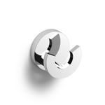 Clou Flat crochet porte-serviettes 4,8x4,8x3,6cm double Chrome SW9759