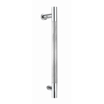Crosswater Optix Poignée striée - 12,5 cm - inox poli SW876230