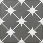 Kerabo carrelage mural et de sol - 20x20cm - Carré - 7.4mm - Cronos SW419856