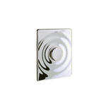 Grohe Surf Bedieningsplaat - voor inbouw drukspoeler - verticaal - chroom 0720534