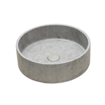 Ideavit Ora Vasque 39x12cm ronde béton concrete beige SW416488