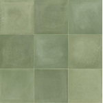 Marazzi segni blen carreau de sol 20x20cm 10 avec résistant au gel verde matt SW497197