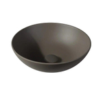 By Goof Waskom - opbouw - 38.5x13.8x38.5cm - Solid surface - Rond - Mat Moka SW1177023