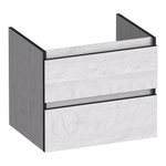 BRAUER Joy Edge wastafelonderkast 60 2 softclose lades - greeploos - 1 sifon uitsparing - Forest Seashell SW1200889