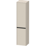 Duravit Ketho.2 Hoge kast - met 2 deuren - 40x176x36cm links - met tip ontaupe - supermat SW772448