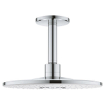 GROHE Rainshower SmartActive 310 Tête de douche - 31cm - 2 jets - bras de plafond 14,2cm - moon white/chrome SW108080