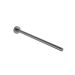 Fortifura Calvi Handdoekhouder - 40cm - vast - geborsteld gunmetal (antraciet) SW1441597