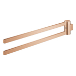 GROHE Selection 2 couvercles porte-serviettes 40cm pivotant chaud coucher de Warm sunset brillant (cuivre) SW500018