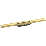 Hansgrohe RainDrain Flex douchegoot - 70cm - wandmontage - polished gold optic (goud) SW1590400