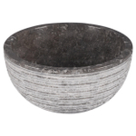 Differnz ALTO Vasque à poser - 38cm - poli pierre naturelle - gris SW1236904