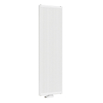 Henrad Alto radiateur panneau 200x50cm type 21 1800watt 6 raccordements Acier Blanc Brillant 8222617