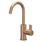 IVY Pact Mitigeur de lavabo - à poser - bec pivotant - coldstart - Cuivre brossé mat PVD SW1030814