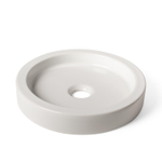 Royal Plaza Friens vasque à poser ronde 35cm sans trou de robinet blanc SW73075