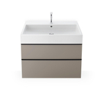 Duravit Vero Air Lavabo à poser poli 100x47cm sans trou pour robinet sans trop-plein Wondergliss blanc SW156925