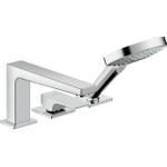 Hansgrohe Metropol 3-gats badrandmengkraan - met rechte greep - hoogglans chroom SW99929