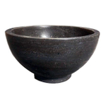 Wiesbaden Raw Waskom rond - 20x11cm hardsteen gezoet SW373483