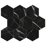 EnergieKer Marquina - Carrelage mural - 26x30cm - Noir mat SW955604