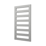 Plieger Bellezza EL elektrische radiator - Nexus zonder thermostaat - 115x60cm - 600 watt - parelgrijs SW796762