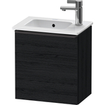 Duravit D-neo Meuble sous vasque 41x27.4x44cm 1 porte Chêne (noir) mat SW640882